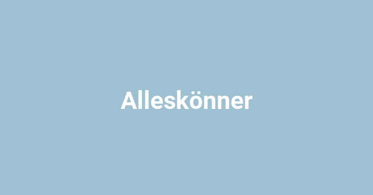 Alleskönner