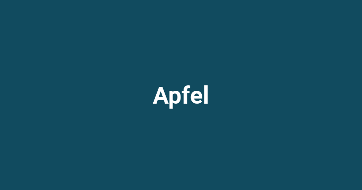 Apfel