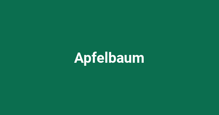 Apfelbaum