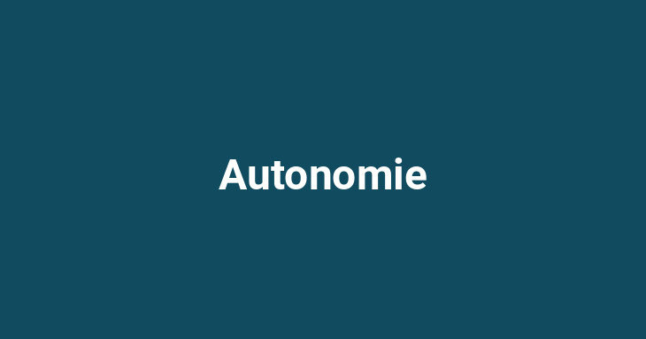 Autonomie