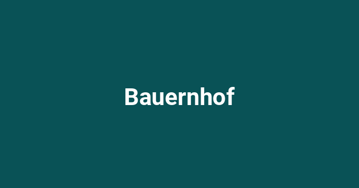 Bauernhof