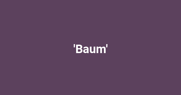 Baum