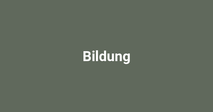 Bildung