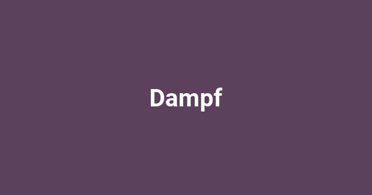 Dampf