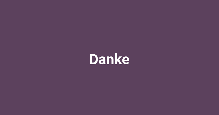 Danke