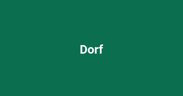 Dorf