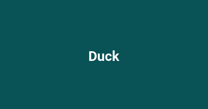 Duck