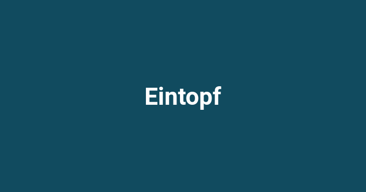 Eintopf