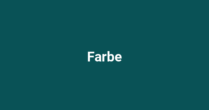 Farbe