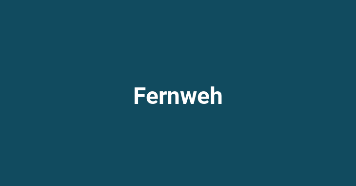 Fernweh