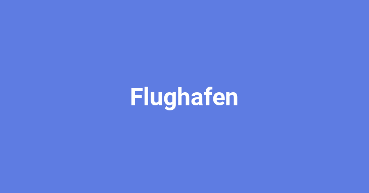 Flughafen