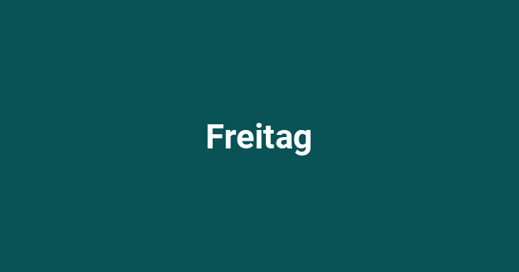 Freitag