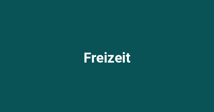 Freizeit