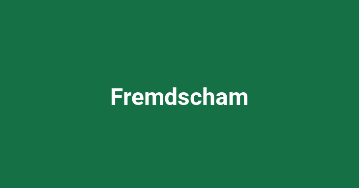 Fremdscham