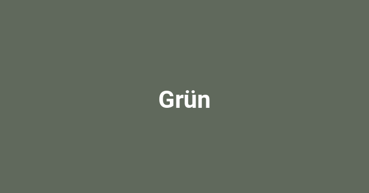 Grün