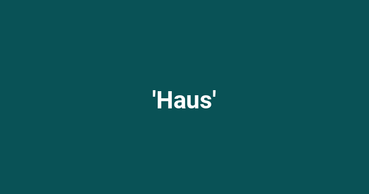 Haus