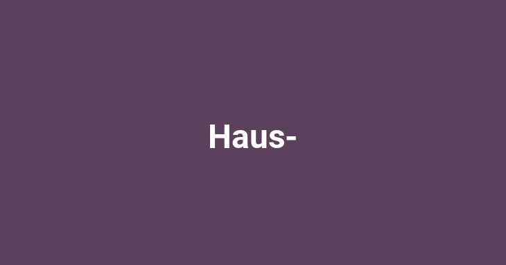 Haus