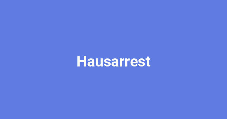 Hausarrest