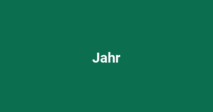 Jahr