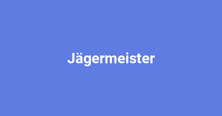 Jägermeister