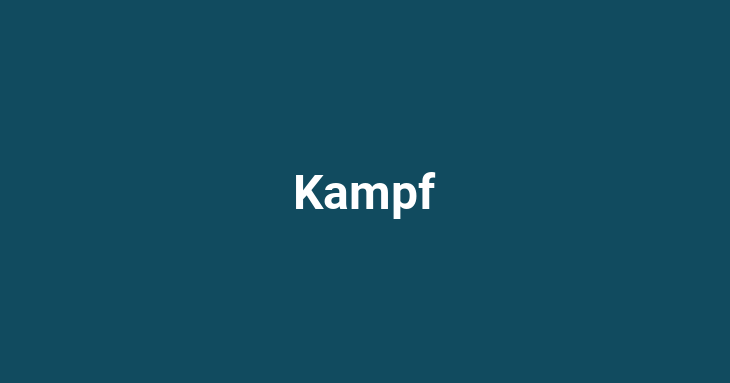 Kampf [German]