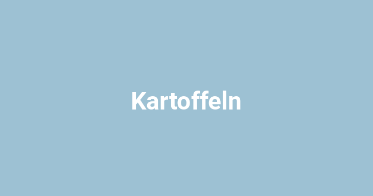 Kartoffeln