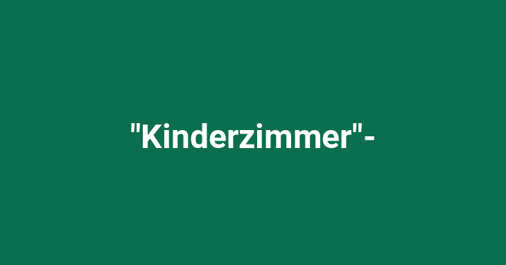 Kinderzimmer