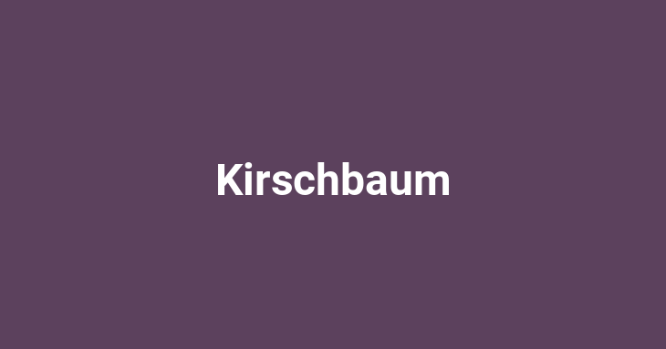 Kirschbaum