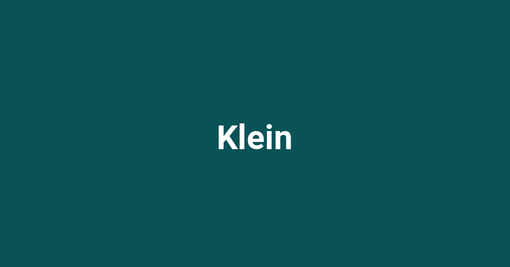 Klein (Small)