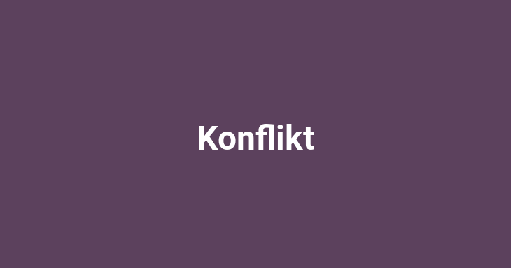 Konflikt