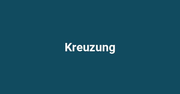 Kreuzung