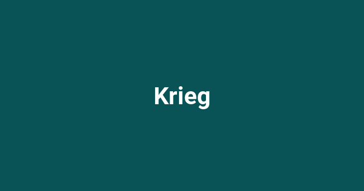 Krieg