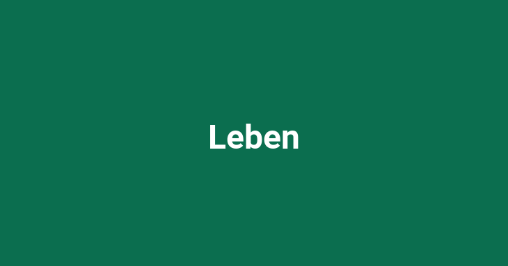 Leben