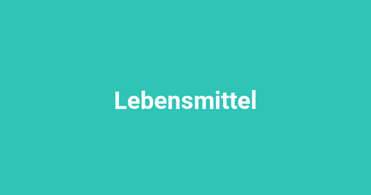 Lebensmittel