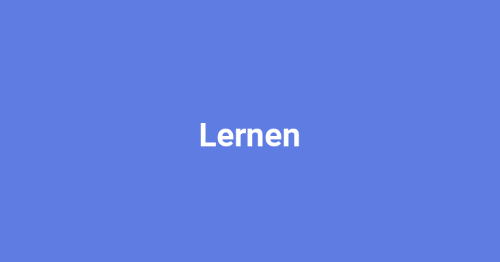 Lernen