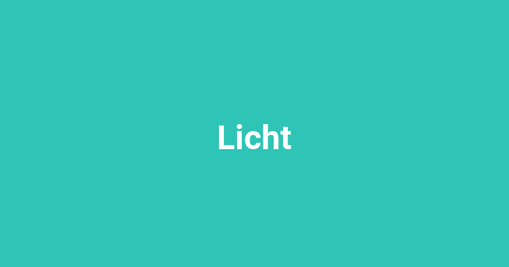 Licht