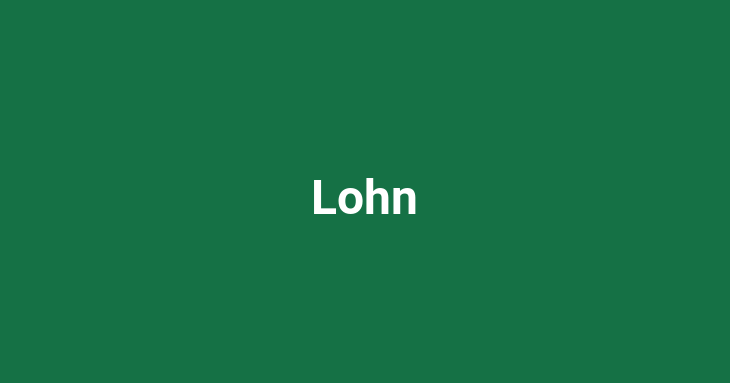 Lohn (Wage)