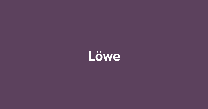 Löwe