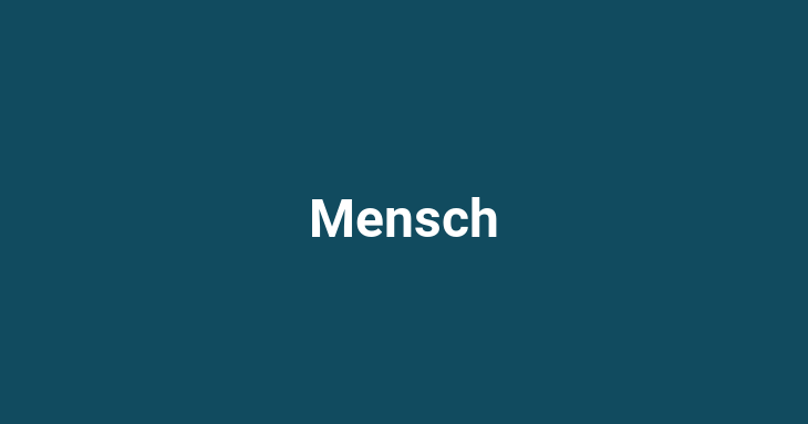 Mensch