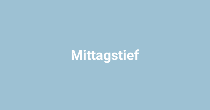 Mittagstief