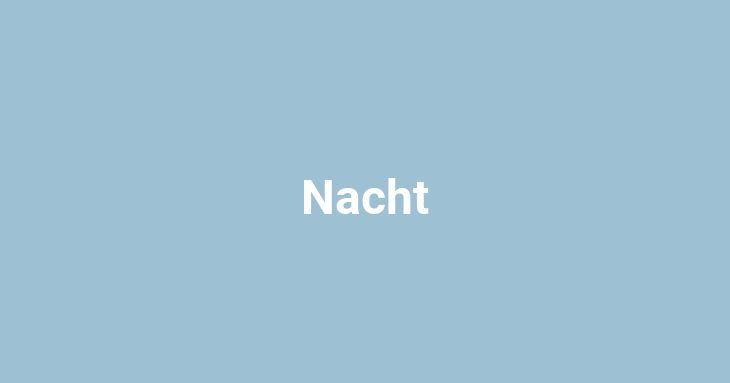 Nacht