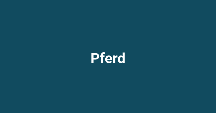 Pferd