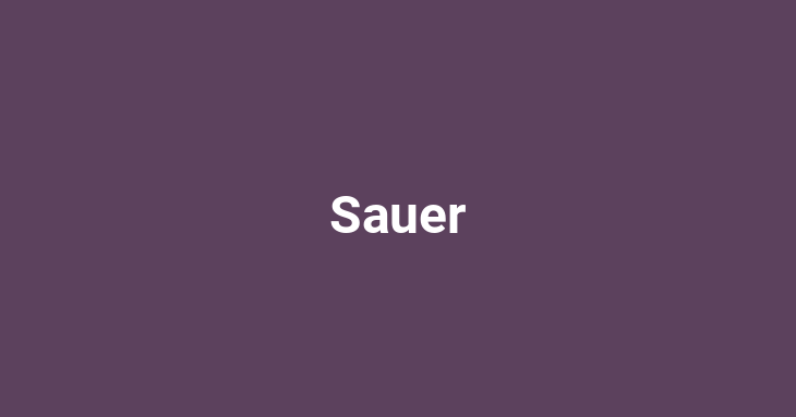 Sauer