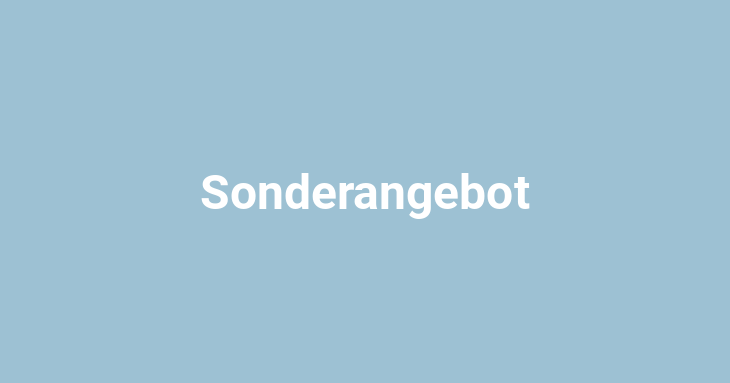 Sonderangebot