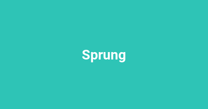 Sprung