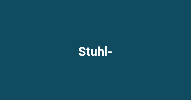 Stuhl