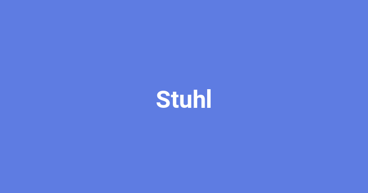 Stuhl