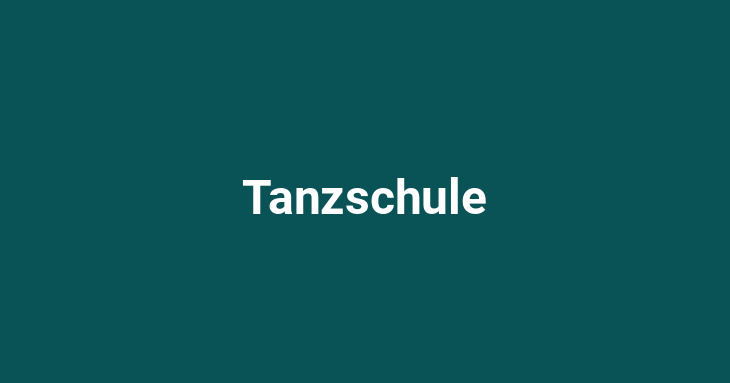 Tanzschule