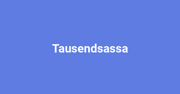 Tausendsassa