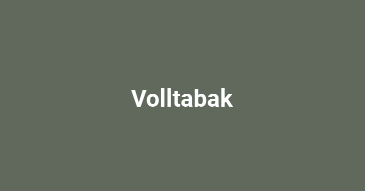 Volltabak